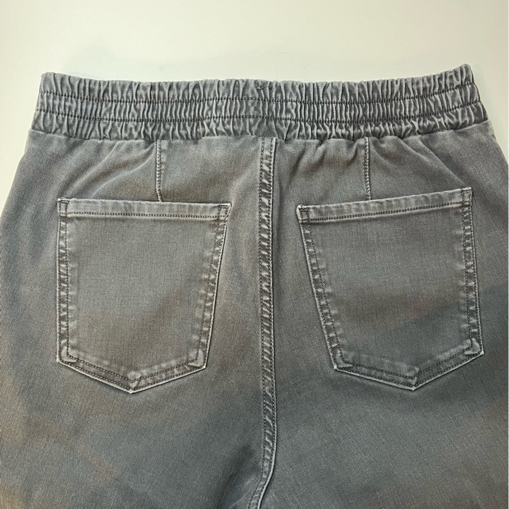 Spanx, Stretch Twill Cargo Jogger Pants Size M, Color: Washed Black - Picture 6 of 8